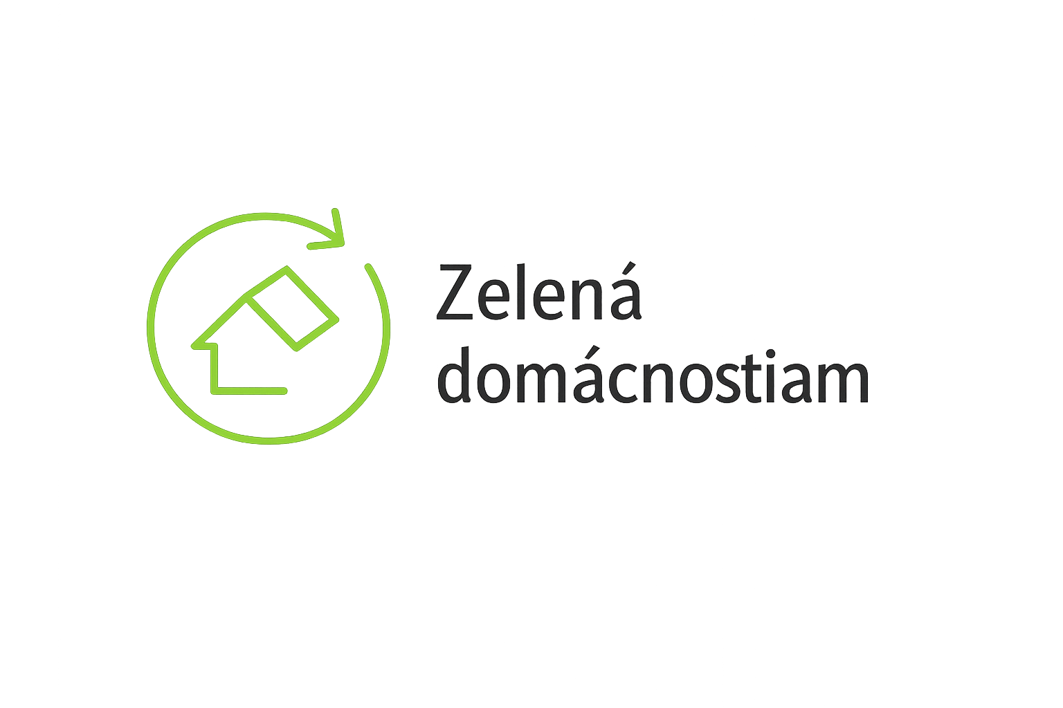 Zelená domácnostiám Logo